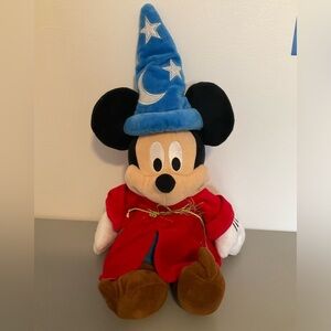 Disney Mickey Mouse Wizard Fantasia Plush